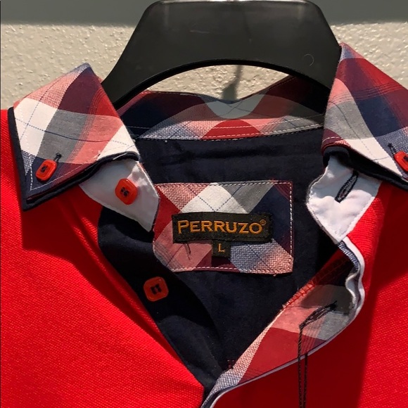 Perruzo large red shirt - Picture 6 of 8